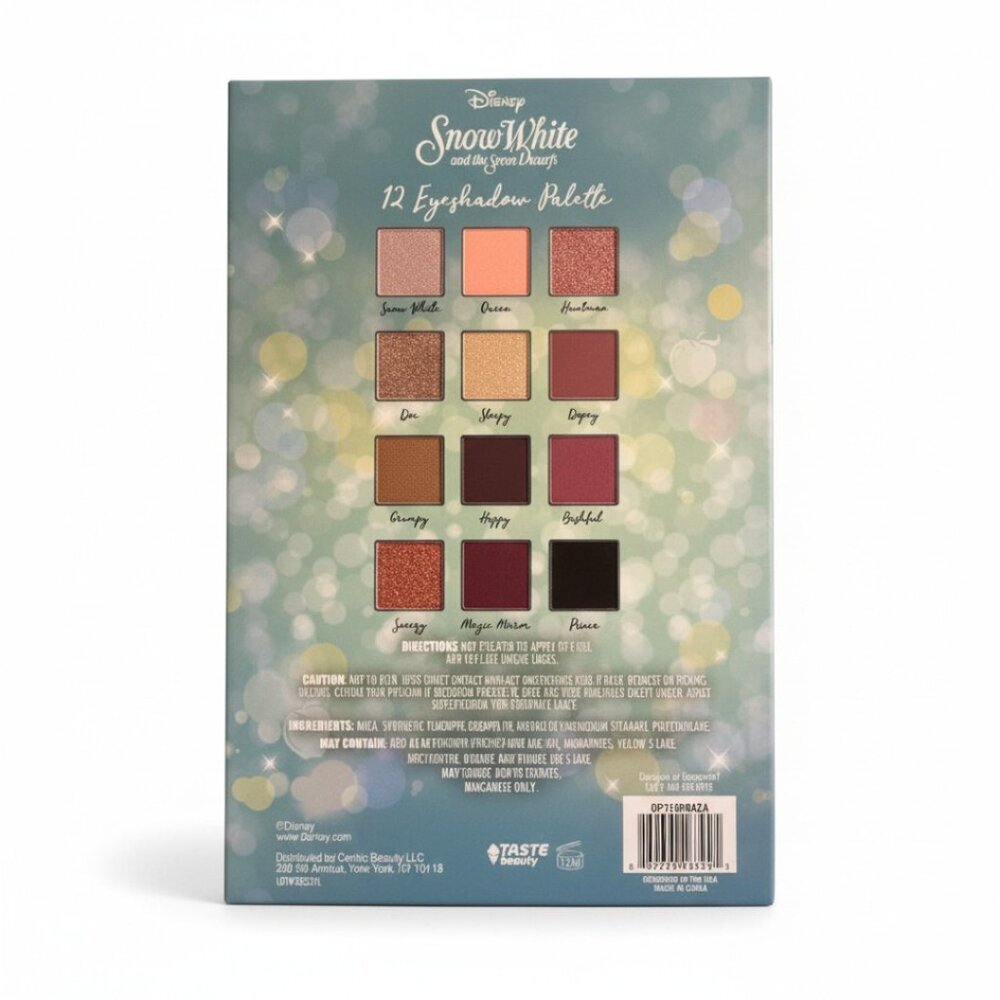 Disney Princess Snow White New Eyeshadow Storybook Palette 12 Pan with Mirror - Picture 4 of 4